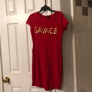 Red Savage Dress